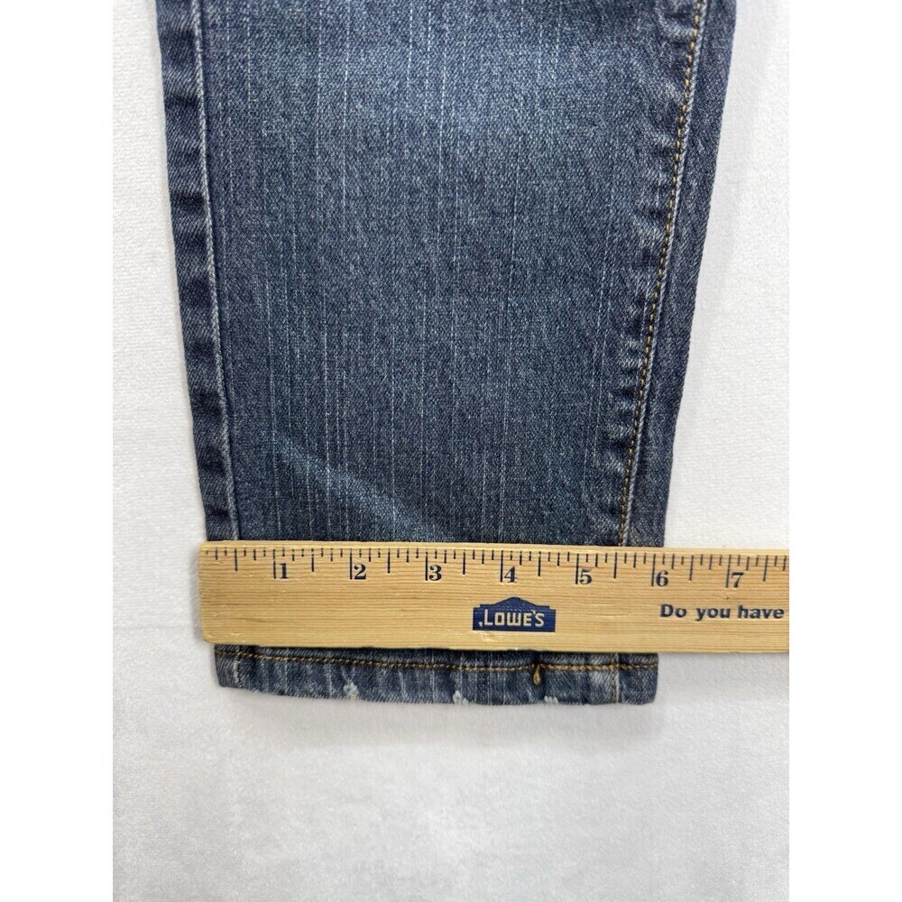 Garnet Hill Signature 5-pocket Slim Jeans Women’s 6 Blue Medium Wash Stretch - Picture 10 of 11